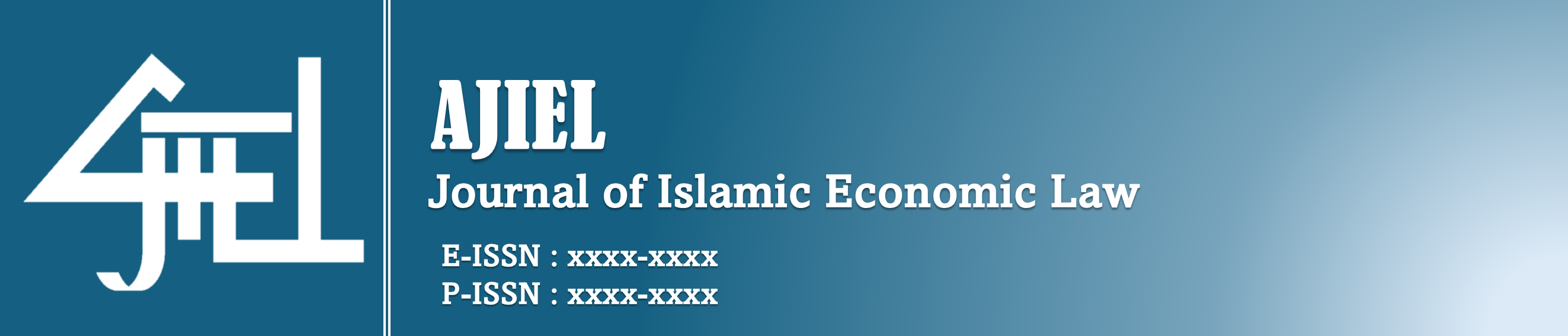 AJIEL — Journal of Islamic Economic Law